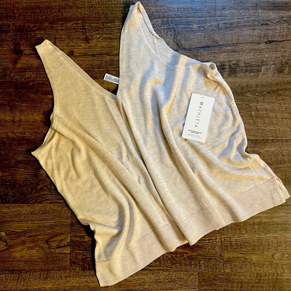 NWT Athleta Daydream Sweater Sleep Tank Sz 2XL.